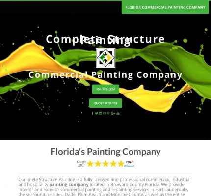 Commercial Painting Fort Lauderdale Florida Painters Complete Structure Painting