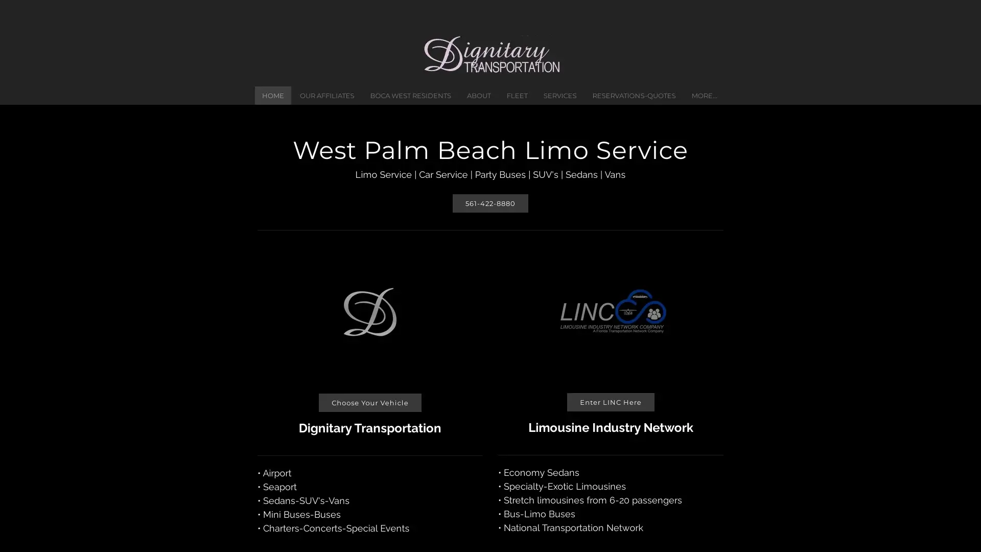 Limo Service - Car Service - Limousine Rental - West Palm Beach, FL