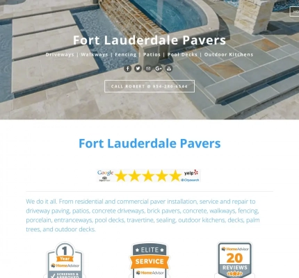 Pavers, Driveway Pavers, Patios, Pool Decks, Fort Lauderdale FL